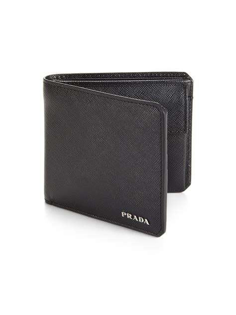 Prada Wallets in Black for Men 